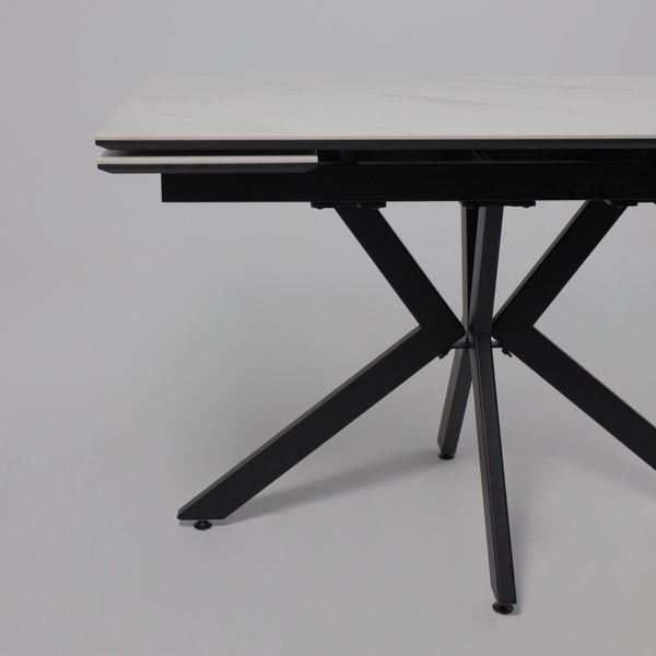 Обеденный стол LEPREMO AV 2111 МДФ+керамика раздвижной 1200-1800x800