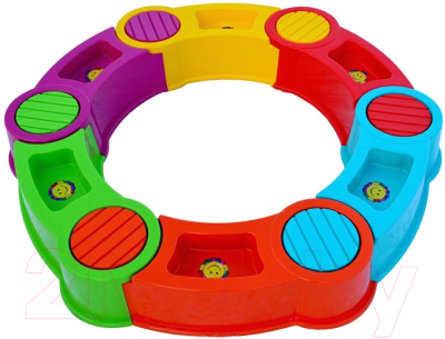 Песочница Пластик Радуга 1440x1440 - фото