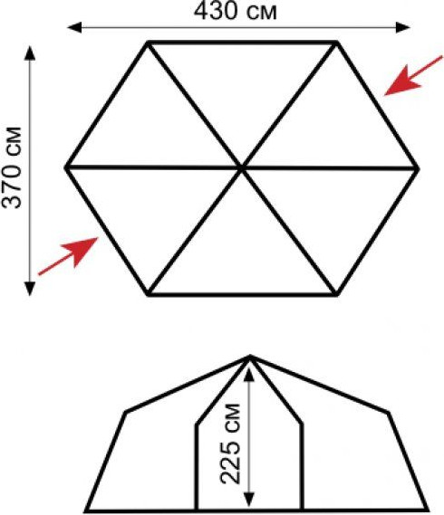 Палатка Tramp Mosquito Lux Sand / TRT-129