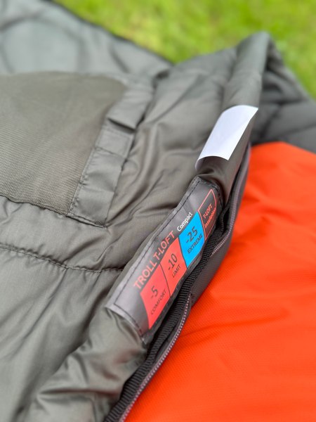 Спальный мешок Tramp Troll T-Loft Regular / TRS-061R-LT