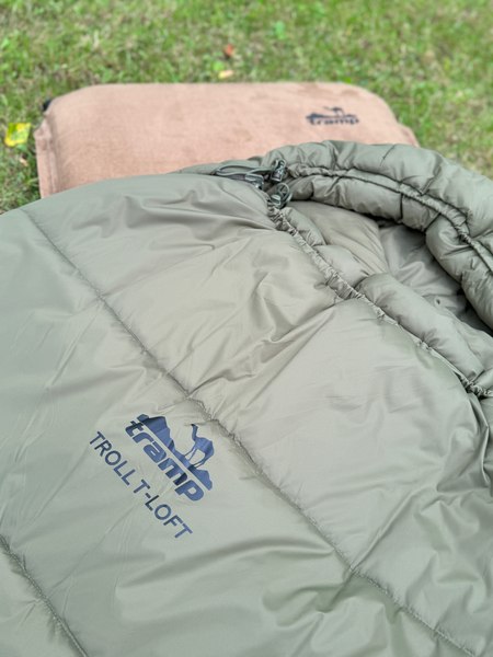 Спальный мешок Tramp Troll T-Loft Regular / TRS-061R-oliv-LT