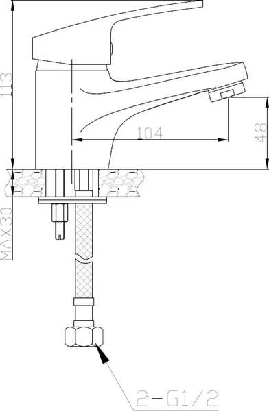 Смеситель AV Engineering AVFCB1-A151-201