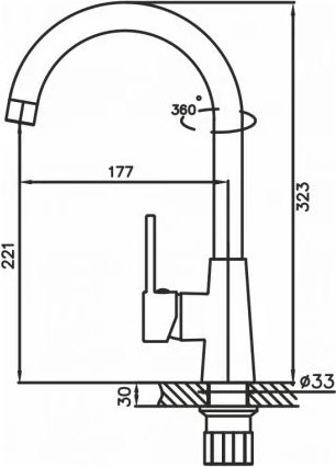 Смеситель AV Engineering AVHOP4-A996-648