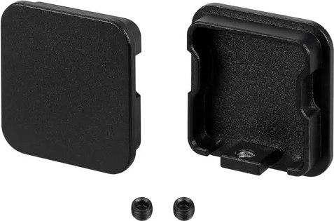 Заглушка для профиля Arlight LINE-D-3030 SQUARE BLACK / 053515 - фото