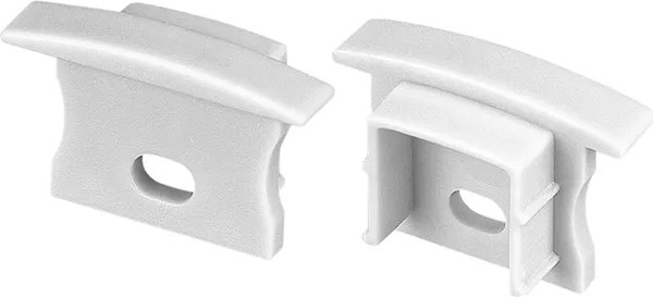 Заглушка для профиля Arlight LINE-2315-F с отверстием / 044269 - фото