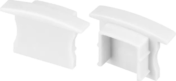 Заглушка для профиля Arlight LINE-2315-F глухая WHITE / 044267 - фото