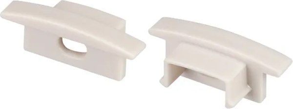 Заглушка для профиля Arlight LINE-2308-F с отверстием / 040317 - фото