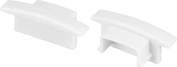 Заглушка для профиля Arlight LINE-2308-F глухая WHITE / 044239 - фото