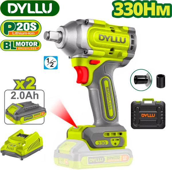 Аккумуляторный гайковерт DYLLU DTCD1B33 - фото