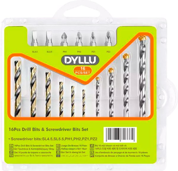 Набор сверл DYLLU DTMJ4165 - фото