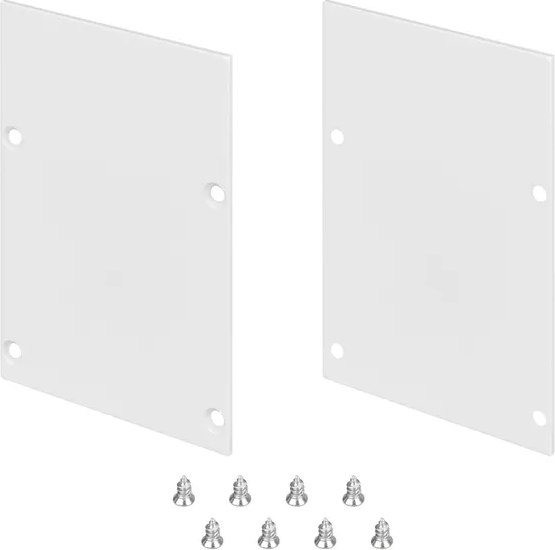 Заглушка для профиля Arlight LINE-S-5075 WHITE глухая / 041866 - фото