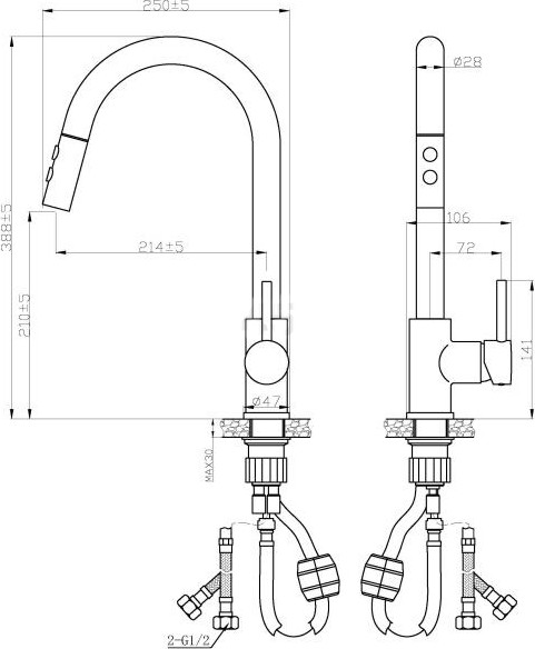 Смеситель AV Engineering AVTRO1-10698CH