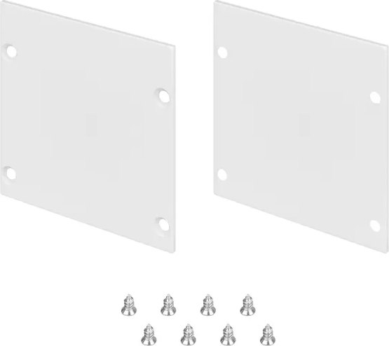 Заглушка для профиля Arlight LINE-S-5050 WHITE глухая / 041869 - фото