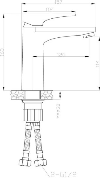 Смеситель AV Engineering AVDAR3-51001
