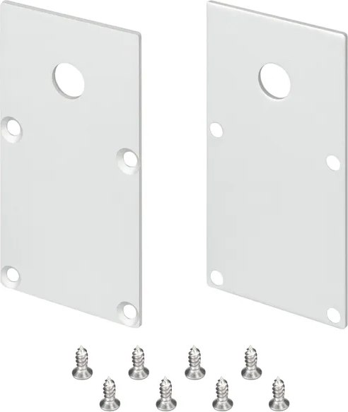 Заглушка для профиля Arlight LINE-S-3667 с отверстием / 041585 - фото