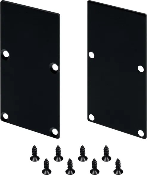 Заглушка для профиля Arlight LINE-S-3667 BLACK глухая / 042916 - фото