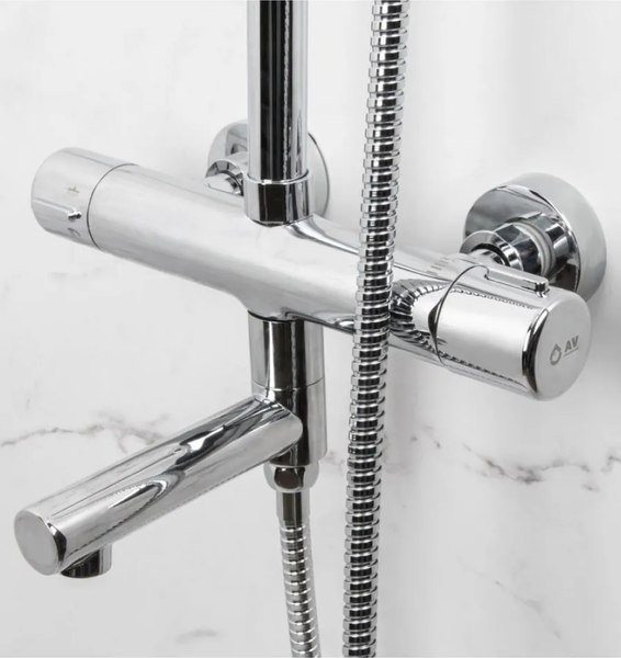 Душевая система со смесителем AV Engineering AVTHS2-P42-725A