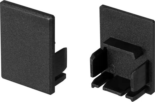 Заглушка для профиля Arlight PDS-ZM-COMFY BLACK глухая / 032859 - фото