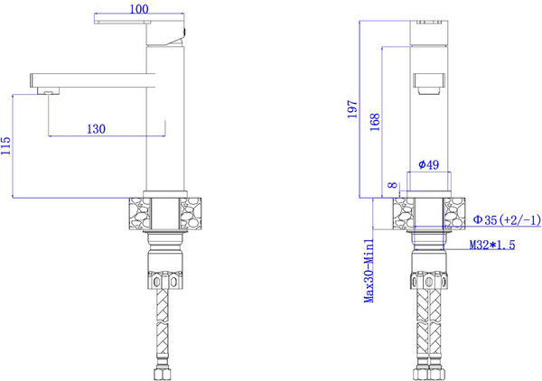 Смеситель AV Engineering AVBON1-BW11
