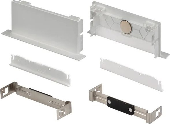 Заглушка для профиля Arlight S2-LINIA94-F Silver / 021185 - фото