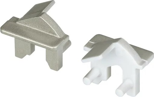 Заглушка для профиля Arlight SL-BEVEL-H12-F13 OLIVE GREY / 045570 - фото