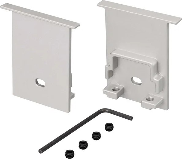 Заглушка для профиля Arlight SL-COMFORT-3551-F c отверстием / 031788 - фото