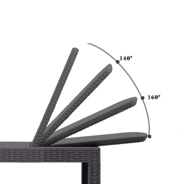 Шезлонг Springhouse Sunny SL01BL