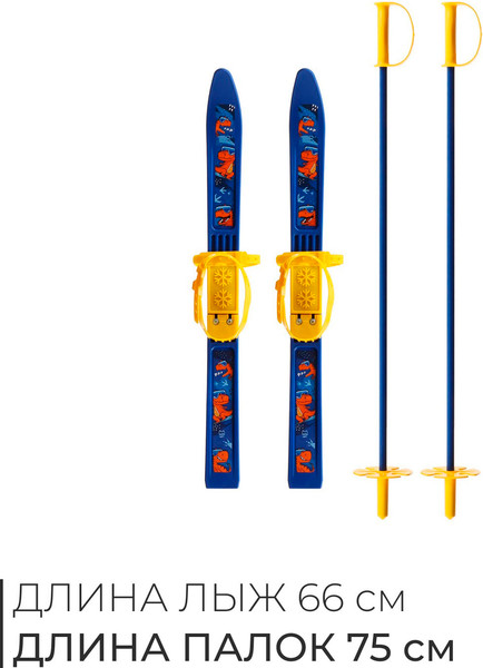 Мини-лыжи Sima-Land Snow Cat 9897500