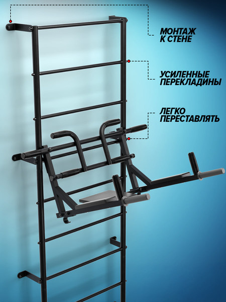 Турник-брусья Absolute Champion Центрл Спорт 3в1 / АЧ14024