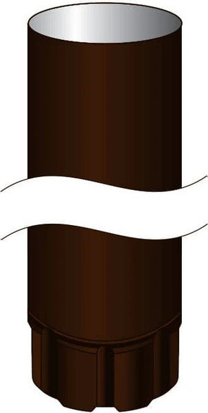 Труба водосточная Скайпрофиль Металлическая 90x3000