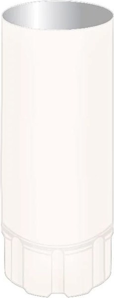 Труба водосточная Скайпрофиль Металлическая 90x3000 - фото