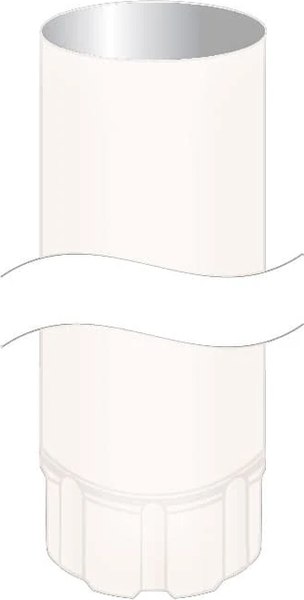 Труба водосточная Скайпрофиль Металлическая 90x3000