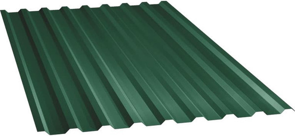 Профнастил Скайпрофиль Профиль ПСА 20 Эконом-Пэ-RAL6005 - фото