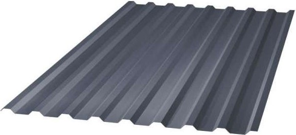 Профнастил Скайпрофиль Профиль ПСА 20 Эконом-Пэ-RAL7024 - фото