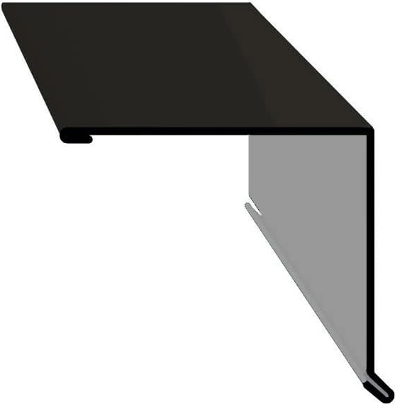 Планка торцевая Скайпрофиль 95 0.5-Пэ Rooftop Matte (СтБархат)-RAL9005 - фото