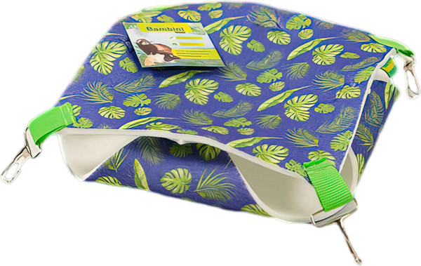 Лежак для грызунов Bambini Pets Гамак Двухуровневый / BMP517385 - фото