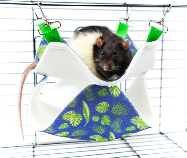 Лежак для грызунов Bambini Pets Гамак Двухуровневый / BMP517385