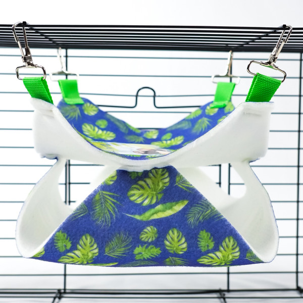 Лежак для грызунов Bambini Pets Гамак Двухуровневый / BMP517385