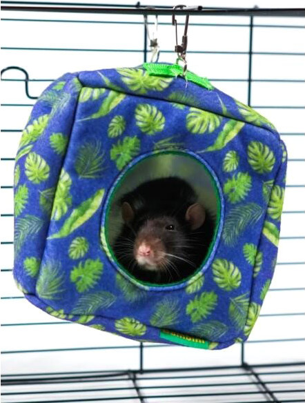 Лежак для грызунов Bambini Pets Домик-гамак Куб / BMP517415