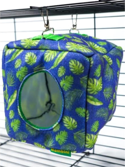 Лежак для грызунов Bambini Pets Домик-гамак Куб / BMP517415