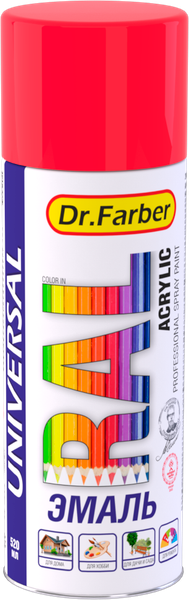 Эмаль MAV Dr. Farber Акриловая универсальная RAL 8019 - фото