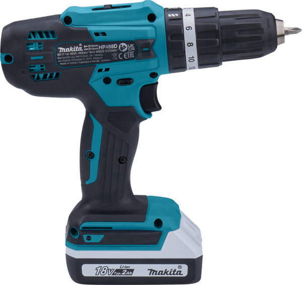 Аккумуляторная дрель-шуруповерт Makita HP488D006