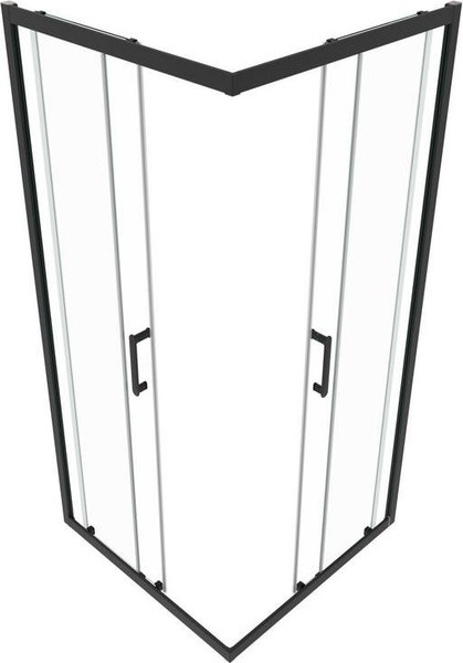 Душевой уголок Triton Фикс-Блэк 90x90