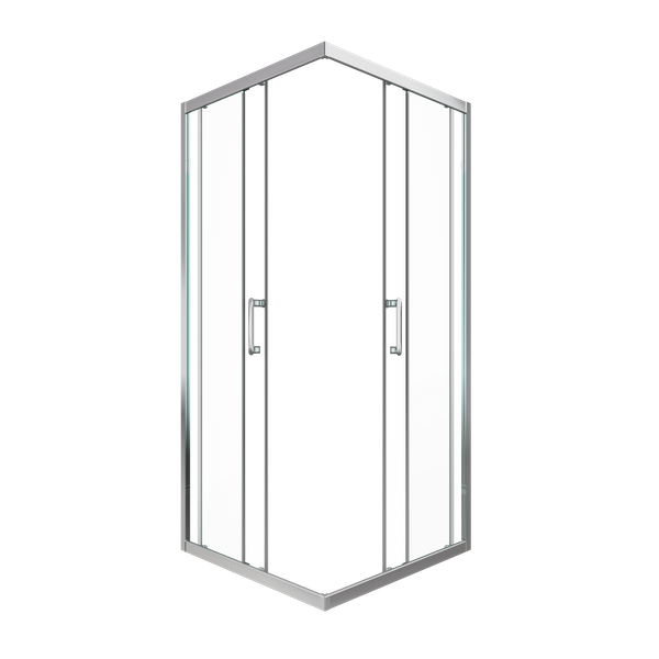 Душевой уголок Triton Фикс-Хром 90x90