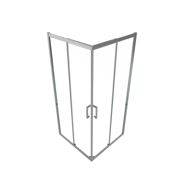 Душевой уголок Triton Фикс-Хром 90x90