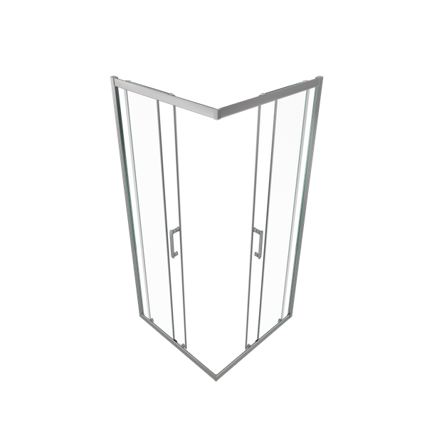 Душевой уголок Triton Фикс-Хром 90x90