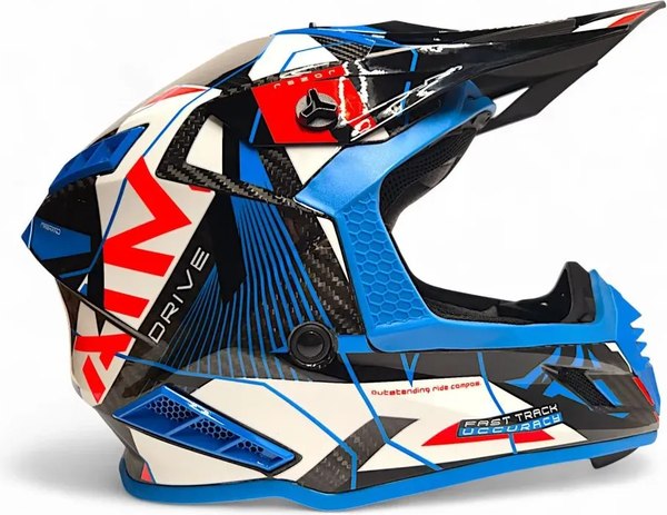 Мотошлем AiM RH855 Carbon Razor RH855R-DBR-XS