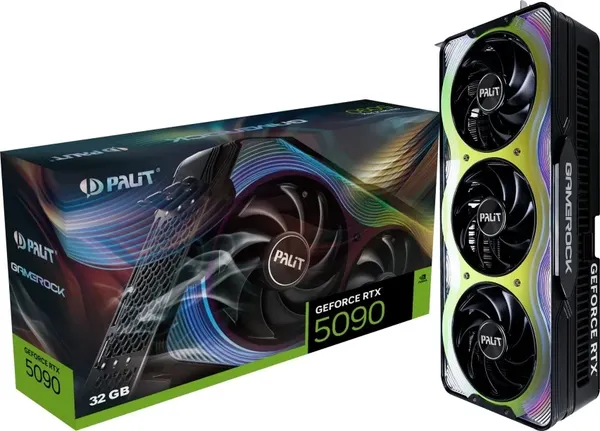 Видеокарта Palit GeForce RTX 5090 GameRock