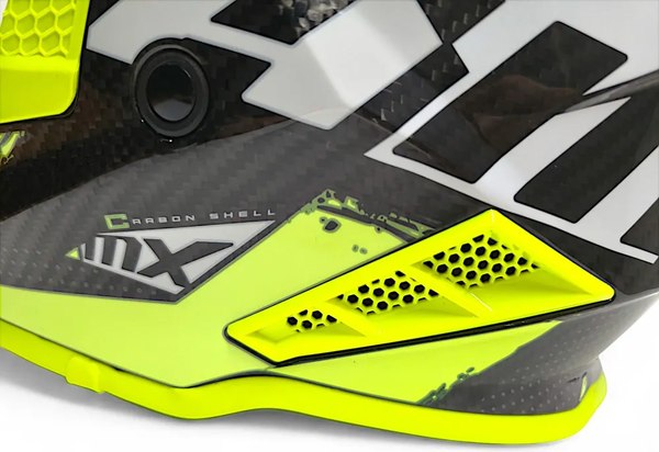 Мотошлем AiM RH855 Carbon Terrain RH855T-DBY-XXXL