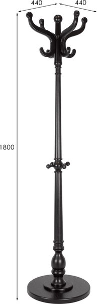 Вешалка для одежды Мебелик В 1Н